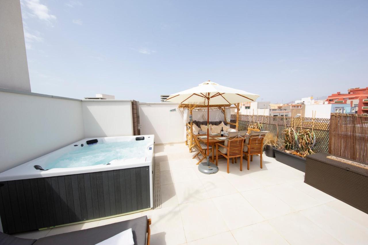 Medano4You Tina'S Jacuzzi Terrace Playa Chica El Médano المظهر الخارجي الصورة