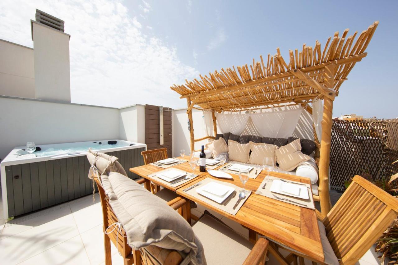 Medano4You Tina'S Jacuzzi Terrace Playa Chica El Médano المظهر الخارجي الصورة