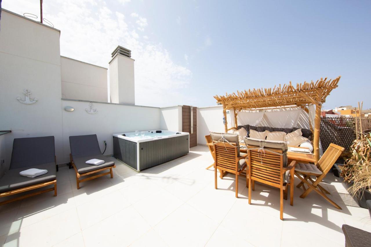 Medano4You Tina'S Jacuzzi Terrace Playa Chica El Médano المظهر الخارجي الصورة