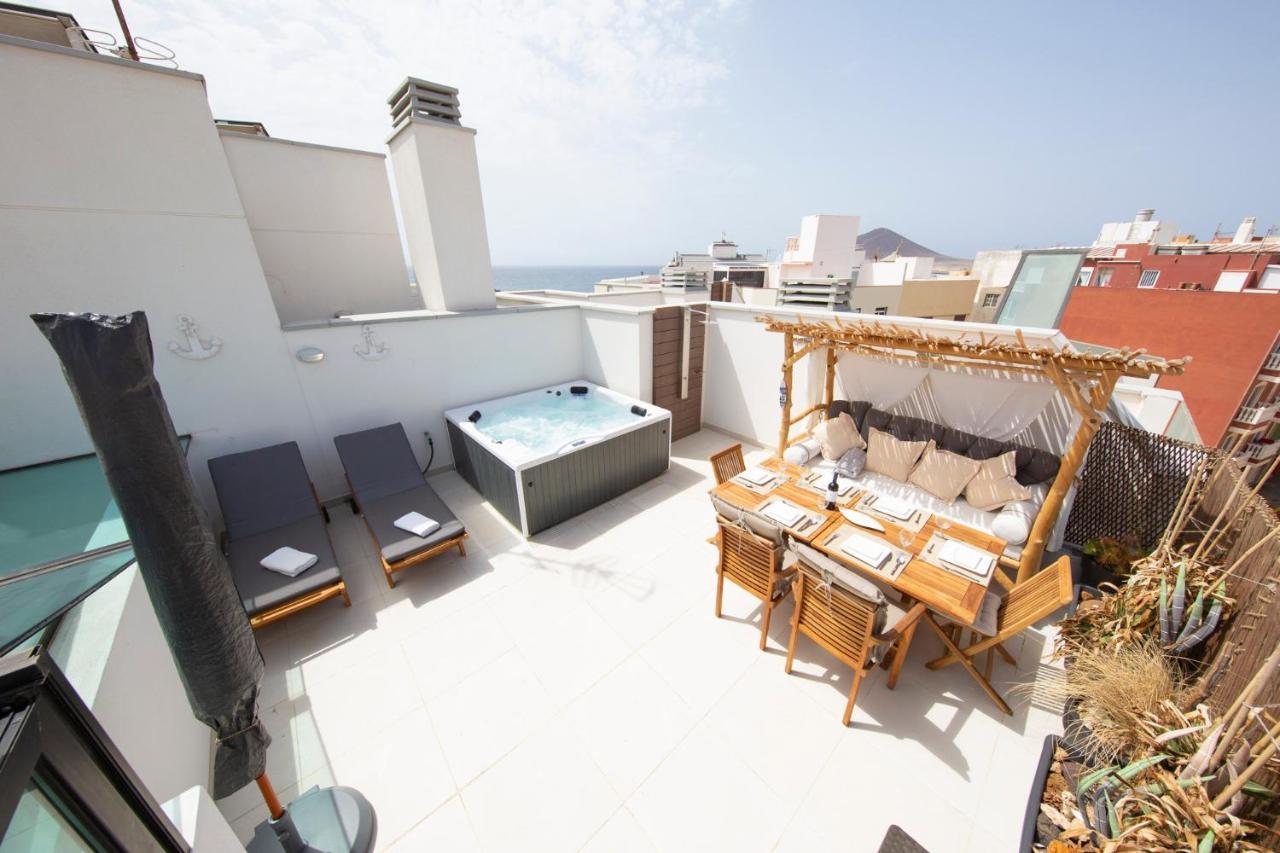 Medano4You Tina'S Jacuzzi Terrace Playa Chica El Médano المظهر الخارجي الصورة
