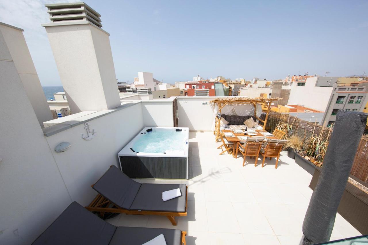 Medano4You Tina'S Jacuzzi Terrace Playa Chica El Médano المظهر الخارجي الصورة